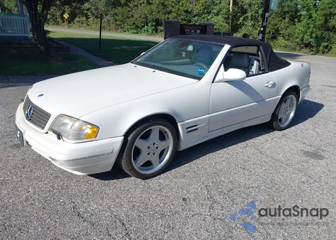 2002 Mercedes-Benz Sl 500 from USA, damaged, VIN WDBFA68F52F201300